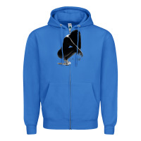 True Royal K. Michelle Zipper Hoodie - linhVisuals
