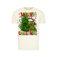 Vintage Arctic merry christmas dragon Vintage Tee - FaDigitalArtStudio