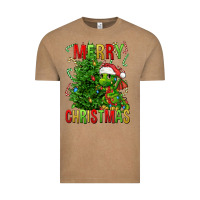Vintage Coffee merry christmas dragon Vintage Tee - FaDigitalArtStudio