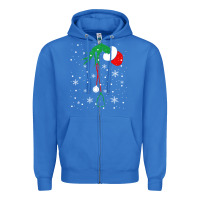 True Royal newchristmas grinch hand holding a stethoscope Zipper Hoodie - linhVisuals