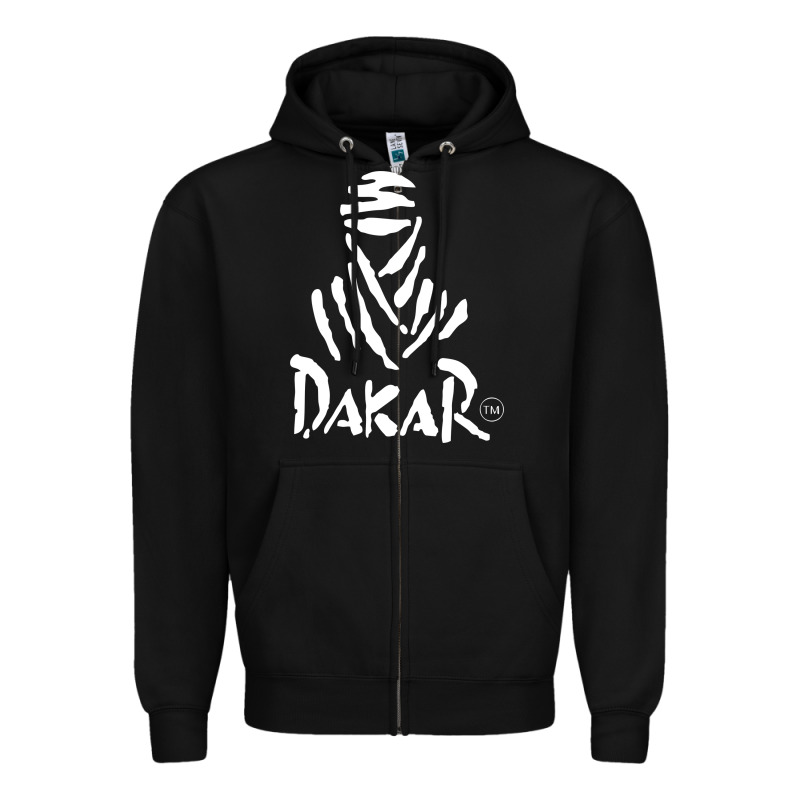 Rally Dakar Paris Merch Zipper Hoodie by linhVisuals | Teevron