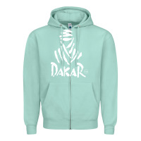 Seafoam rally dakar paris merch Zipper Hoodie - linhVisuals