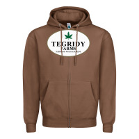 Tegridy Farms Zipper Hoodie | Teevron