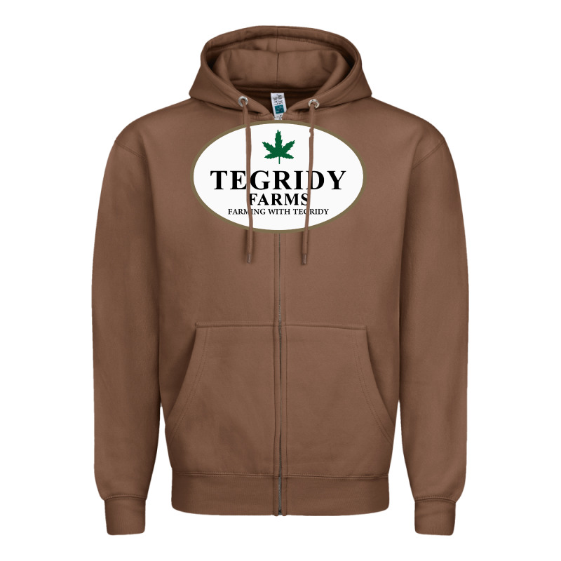 Tegridy Farms Zipper Hoodie by linhVisuals | Teevron