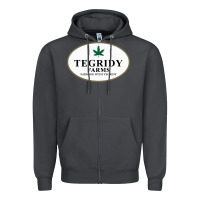 Smoke tegridy farms Zipper Hoodie - linhVisuals