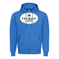True Royal tegridy farms Zipper Hoodie - linhVisuals