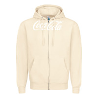 Sandshell newcoca cola Zipper Hoodie - linhVisuals
