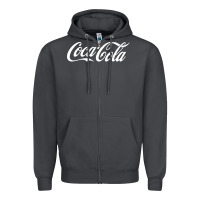Smoke newcoca cola Zipper Hoodie - linhVisuals