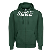 Sports Green newcoca cola Zipper Hoodie - linhVisuals