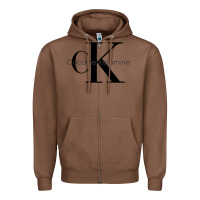 Chestnut newcocaine & ketamine ck Zipper Hoodie - linhVisuals