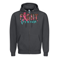 Smoke fight for a cure Zipper Hoodie - JahusDesignShop