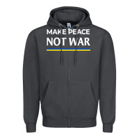 Smoke make peace not war Zipper Hoodie - linhVisuals