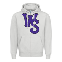 Dove Grey winston-salem-dash Zipper Hoodie - linhVisuals