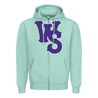 Seafoam winston-salem-dash Zipper Hoodie - linhVisuals