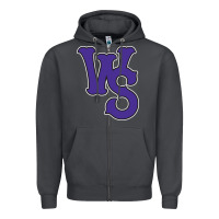 Smoke winston-salem-dash Zipper Hoodie - linhVisuals