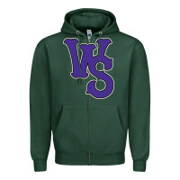 Sports Green winston-salem-dash Zipper Hoodie - linhVisuals