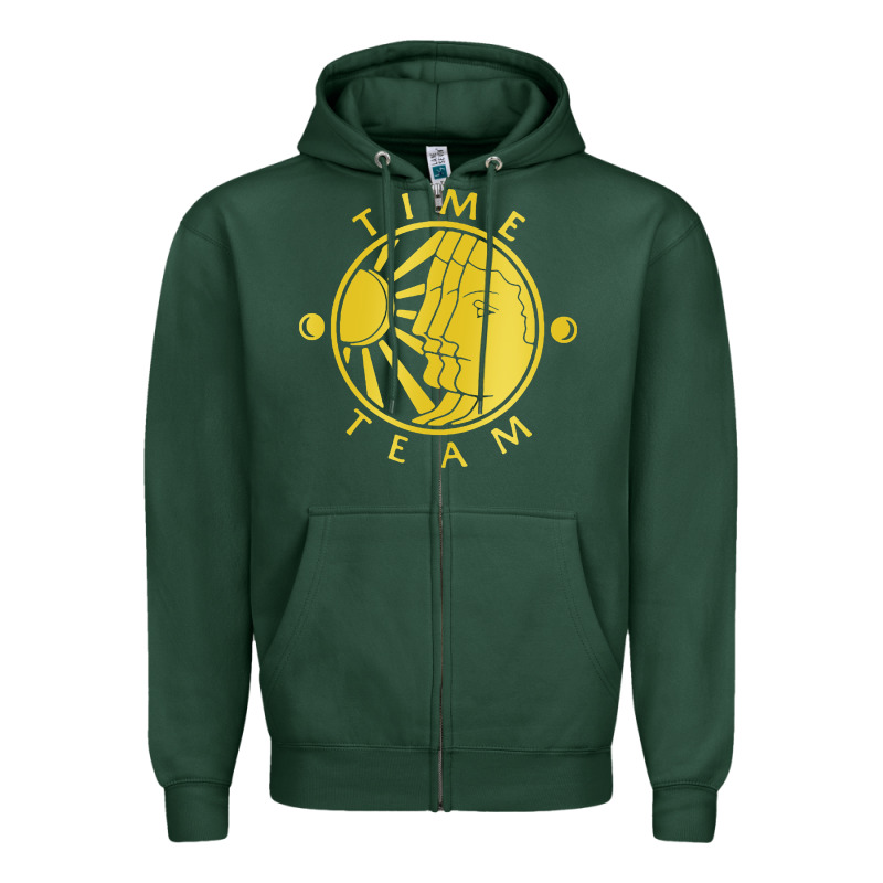 Time Team Television Zipper Hoodie by linhVisuals | Teevron