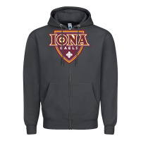 Smoke iona gaels Zipper Hoodie - linhVisuals