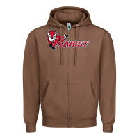 Chestnut marist red foxes Zipper Hoodie - linhVisuals