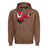 Chestnut marist red foxes Zipper Hoodie - linhVisuals