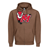 Chestnut marist red foxes Zipper Hoodie - linhVisuals