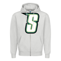 Dove Grey siena saints Zipper Hoodie - linhVisuals