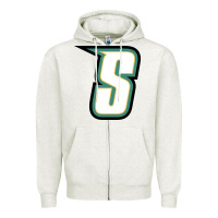 Oatmeal Heather siena saints Zipper Hoodie - linhVisuals