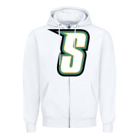 White siena saints Zipper Hoodie - linhVisuals