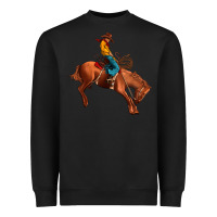Black cowboy rodeo Heavyweight Sweatshirt - JahusDesignShop