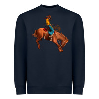 Navy cowboy rodeo Heavyweight Sweatshirt - JahusDesignShop