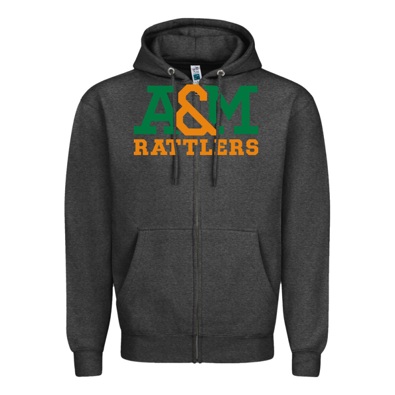 Florida A&m Rattlers Zipper Hoodie by linhVisuals | Teevron