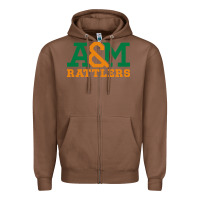 Chestnut florida a&m rattlers Zipper Hoodie - linhVisuals