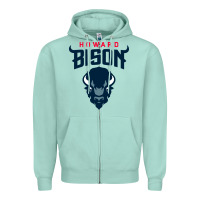 Howard Bison Zipper Hoodie | Teevron