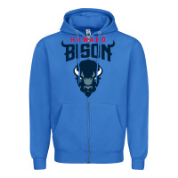 True Royal howard bison Zipper Hoodie - linhVisuals