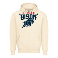 Sandshell howard bison Zipper Hoodie - linhVisuals