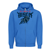 True Royal howard bison Zipper Hoodie - linhVisuals