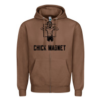 Chestnut chick magnet Zipper Hoodie - linhVisuals