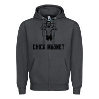 Smoke chick magnet Zipper Hoodie - linhVisuals