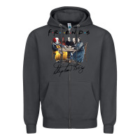 Smoke Horror friends Zipper Hoodie - linhVisuals