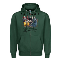 Sports Green Horror friends Zipper Hoodie - linhVisuals