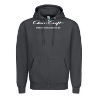 Smoke chris boat company Zipper Hoodie - linhVisuals