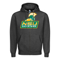Norfolk State Spartans Zipper Hoodie | Teevron