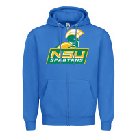 True Royal norfolk state spartans Zipper Hoodie - linhVisuals
