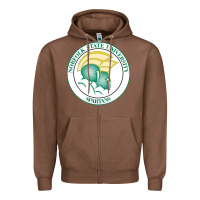 Chestnut norfolk state spartans Zipper Hoodie - linhVisuals