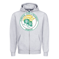 Heather Grey norfolk state spartans Zipper Hoodie - linhVisuals