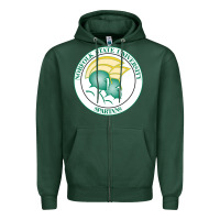Sports Green norfolk state spartans Zipper Hoodie - linhVisuals