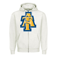 North Carolina A&t Aggies Zipper Hoodie | Teevron