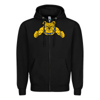 Black north carolina a&t aggies Zipper Hoodie - linhVisuals