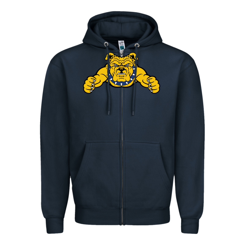 North Carolina A&t Aggies Zipper Hoodie by linhVisuals | Teevron
