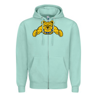 Seafoam north carolina a&t aggies Zipper Hoodie - linhVisuals
